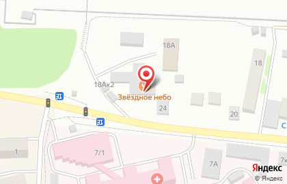 Банкетный зал Звёздное небо на карте