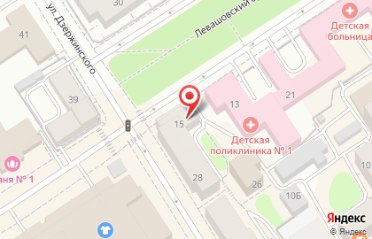 Парикмахерская Валерия на улице Дзержинского на карте
