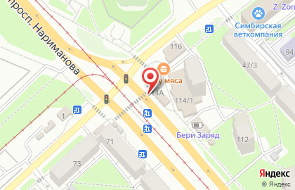 Dixis в Ленинском районе на карте