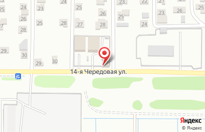 Топ-сервис на 14-ой Чередовой улице на карте