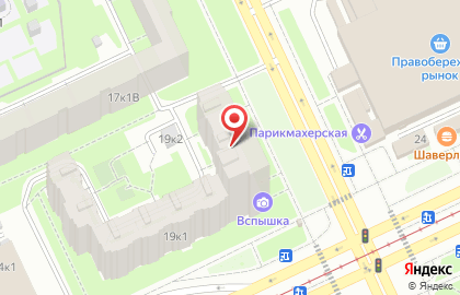 Магазин товаров для рыбалки на Искровском проспекте на карте
