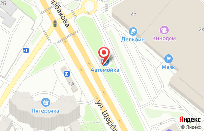 Робот Моет на карте