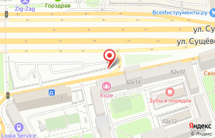 Da Vinci на Новослободской улице на карте