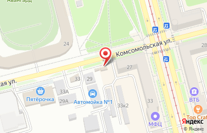 Каравай в Комсомольске-на-Амуре на карте