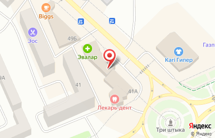 Супермаркет Ярче!, на карте