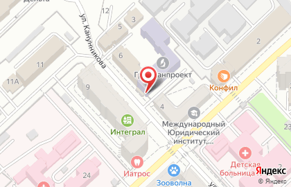 Автоцентр Авангард в Ворошиловском районе на карте