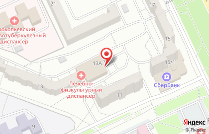 Магазин Лига-Альянс на проспекте Строителей на карте