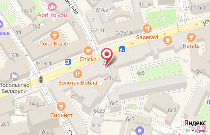 Супермаркет Глобус Гурмэ на метро Китай-город на карте