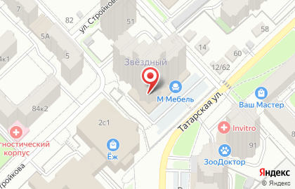 Магазин Галактика на Татарской улице на карте