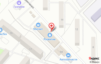 Магазин, ИП Попов А.В. в Северном на карте