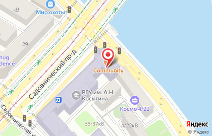 Ресторан Community на карте