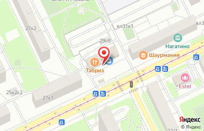 Кафе-бар Погребок на Судостроительной улице на карте