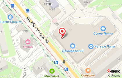 Книжный магазин Читай-город в Пролетарском районе на карте