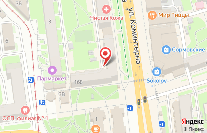 Cкупка золота Аурум Коминтерна на карте