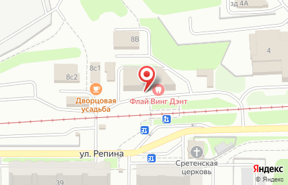 Школа айкидо Муcин в Ленинском районе на карте