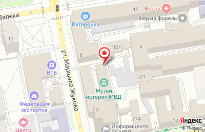 Свердловская областная общественная организация ветеранов органов внутренних дел и внутренних войск на карте
