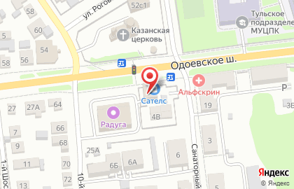 Магазин автотоваров в Привокзальном районе на карте
