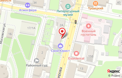 Ногтевая студия Zefir в Ленинском районе на карте