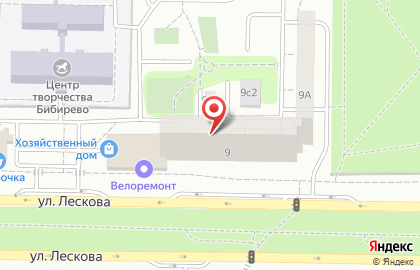 Техника Безопасности на улице Лескова на карте