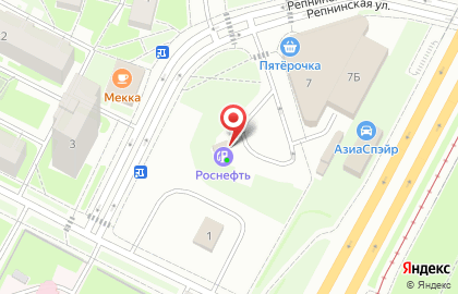 Роснефть на Пискарёвском проспекте на карте