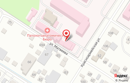 Забайкальское краевое бюро судебно-медицинской экспертизы на карте