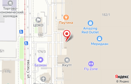 Телекоммуникационная компания Кубань-телеком на улице Стасова на карте