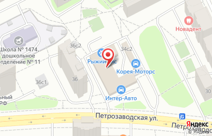 Иголочка на Речном вокзале (ул Петрозаводская) на карте