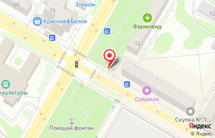 Сеть стрит-кафе Папа Гриль на улице Ленина на карте