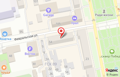втб 24 в Кургане на карте