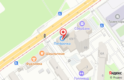 Банкомат Уралсиб в Перми на карте