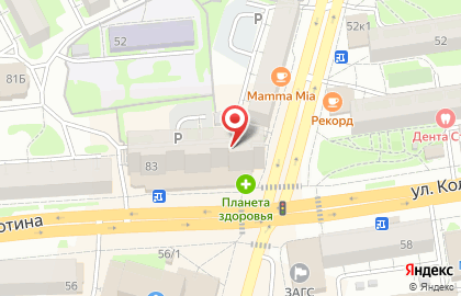 Пальмира на карте