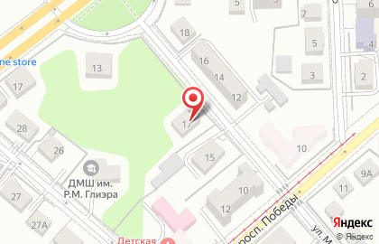 ООО СтройТрест в Центральном районе на карте