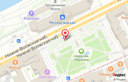 Киоск по продаже цветов в Нижегородском районе на карте