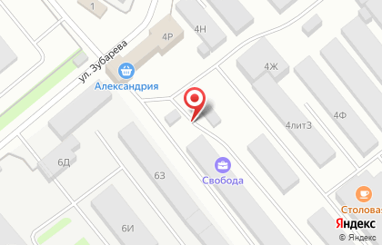 Шиномонтажная мастерская в Фрунзенском районе на карте
