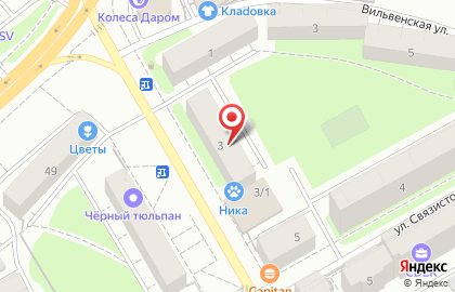 Мебельная компания Кухни Кристина на улице Мильчакова на карте