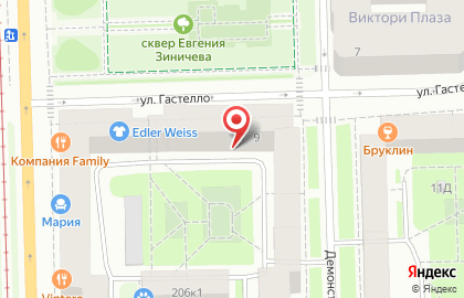 Институт психотерапии и консультирования Гармония в Санкт-Петербурге на карте