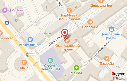 Магазин Продукты на Депутатской улице на карте