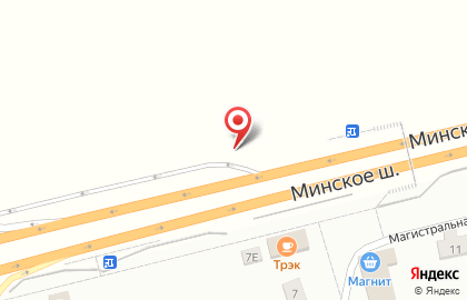 Закусочная в Смоленске на карте