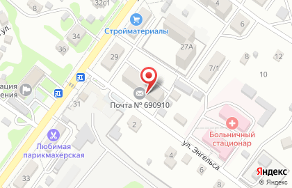 Продуктовый магазин во Владивостоке на карте
