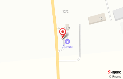 Ликом в Верещагино на карте