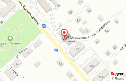 Управление по делам ГО и ЧС Полысаевского городского округа на карте