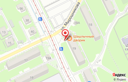 Киоск по продаже фруктов и овощей на улице Черняховского на карте