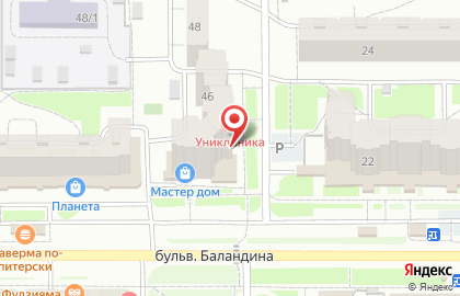 Фирменный магазин мясной продукции Куединский мясокомбинат на Транспортной улице на карте