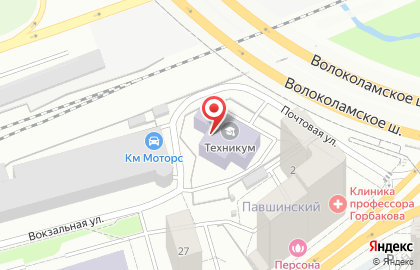 Город в Красногорске на карте