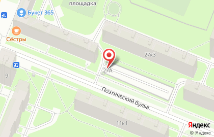 Автостоянка в Санкт-Петербурге на карте