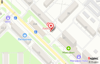 Магазин Пряник на улице Металлургов на карте