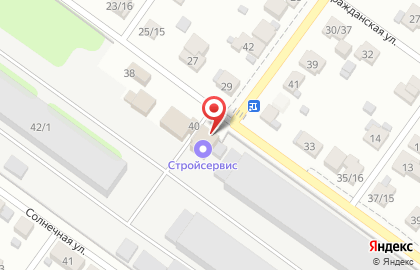 Компания Стройсервис на Светлой улице на карте