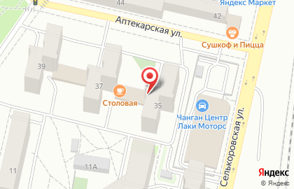 Магазин-пекарня Сластёна на Аптекарской улице на карте