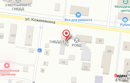 Отделение МВД России по Чулымскому району на карте
