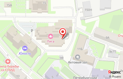 Студия макияжа на карте